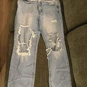 Nectar Distressed Waist Jeans